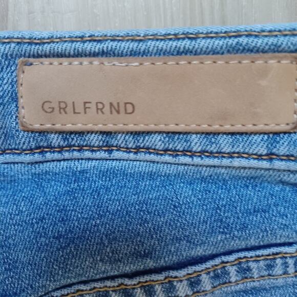 GRLFRND Kendall High-Rise Super Skinny Jeans Vintage Wash 25W - Picture 6 of 8
